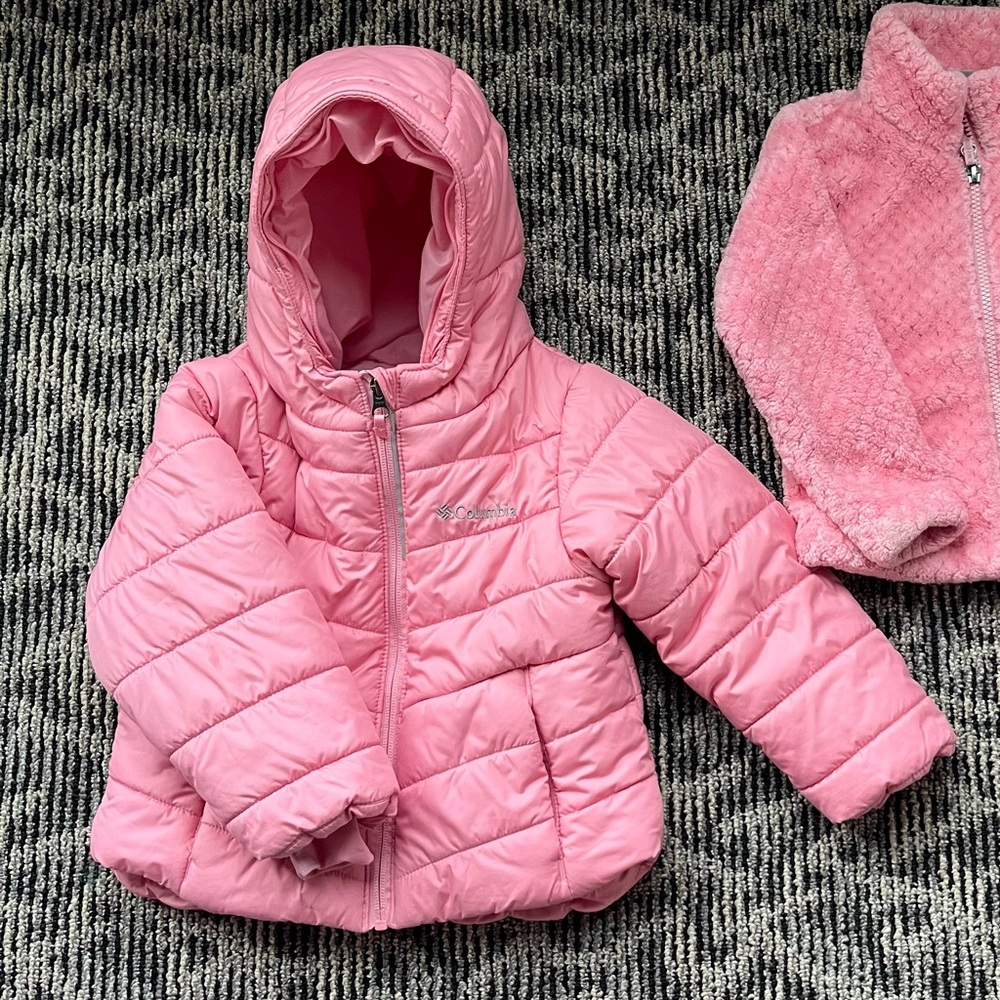 Columbia Kids' Pink Quilted Jacket